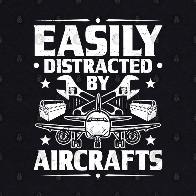 Aircraft Mechanic Aviation Maintenance Technician by Krautshirts